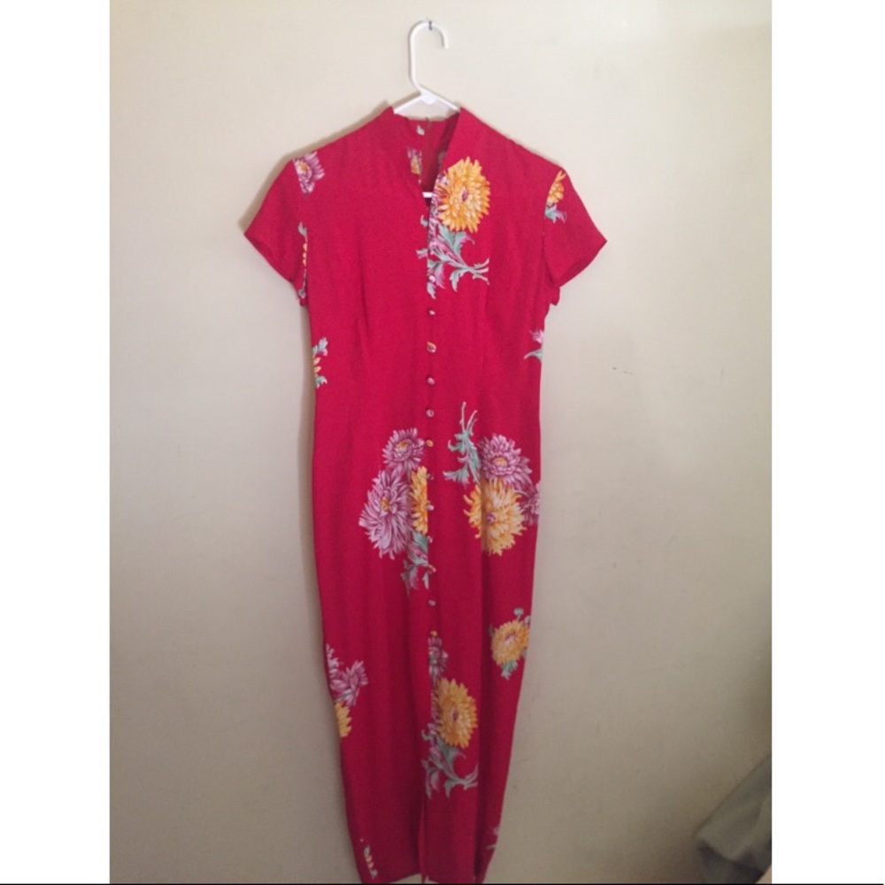 💕SOLD💕Vintage Caché Kimono Dress - Picture 4 of 7